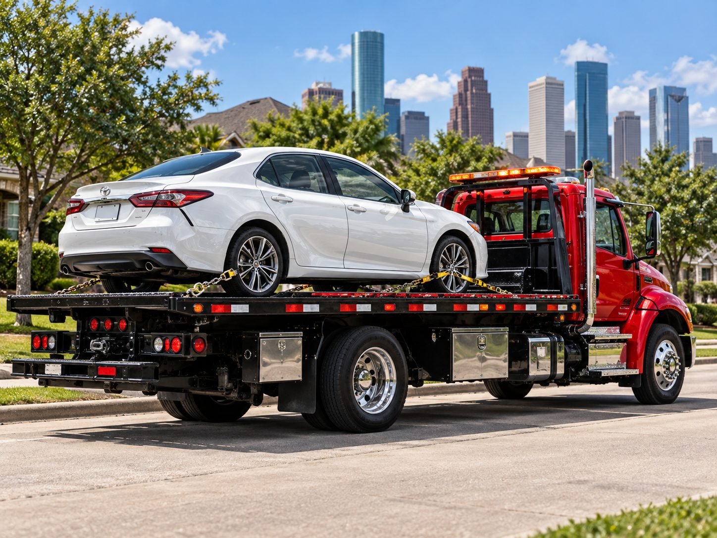 Flatbed Towing