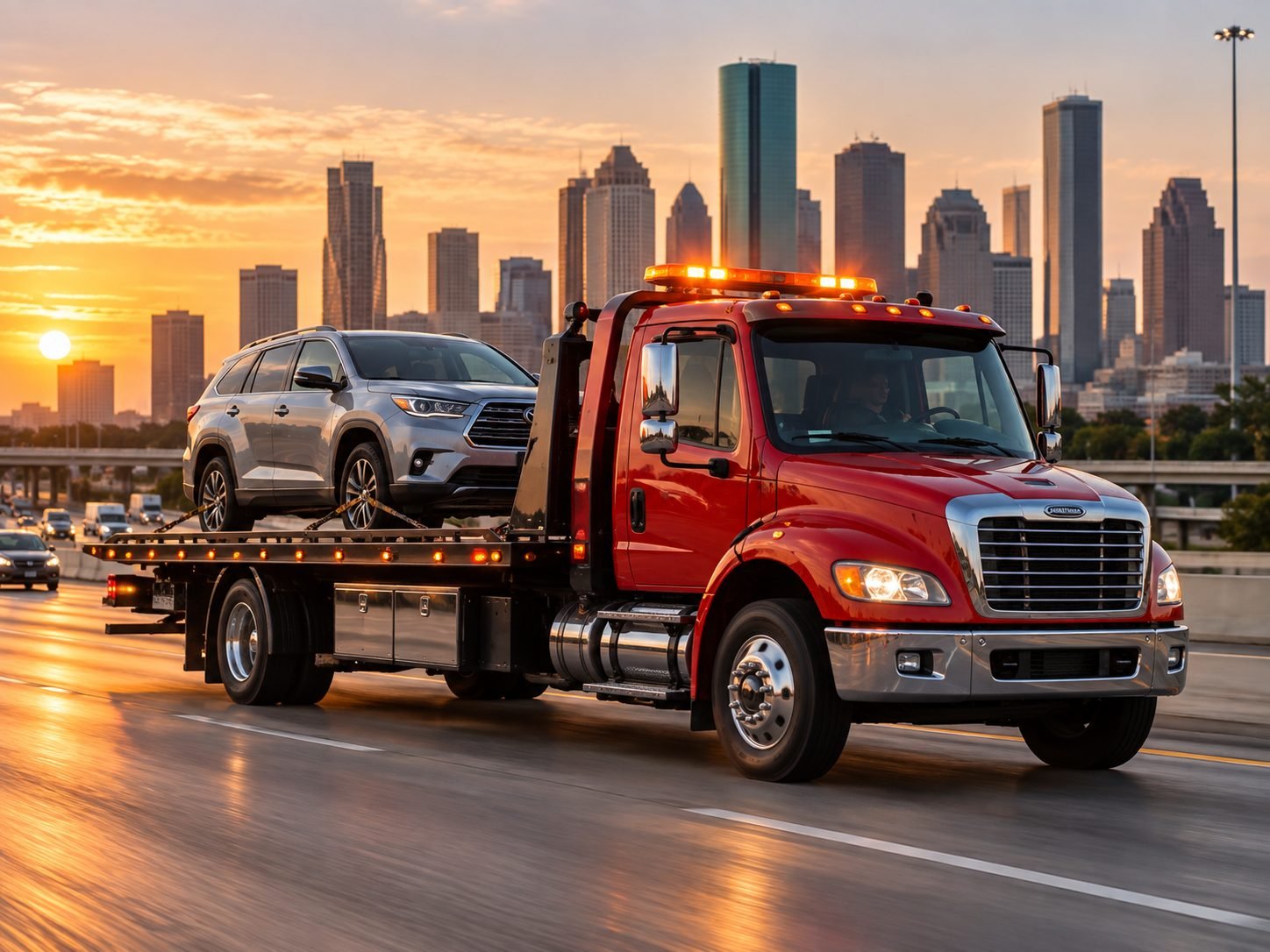 Flatbed Tow Trucks
